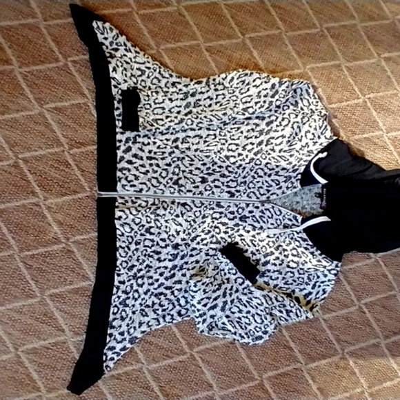 Sweater 🌅Swing Hooded zip up jacket sweater top - Picture 8 of 14